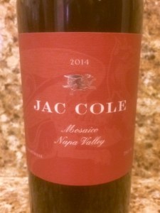 Jac Cole Mosaico Napa Valley 2014