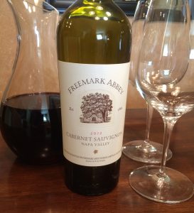 Freemark Abbey Cabernet 2012