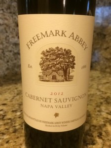 Freemark Abbey Cabernet Sauvignon 2012